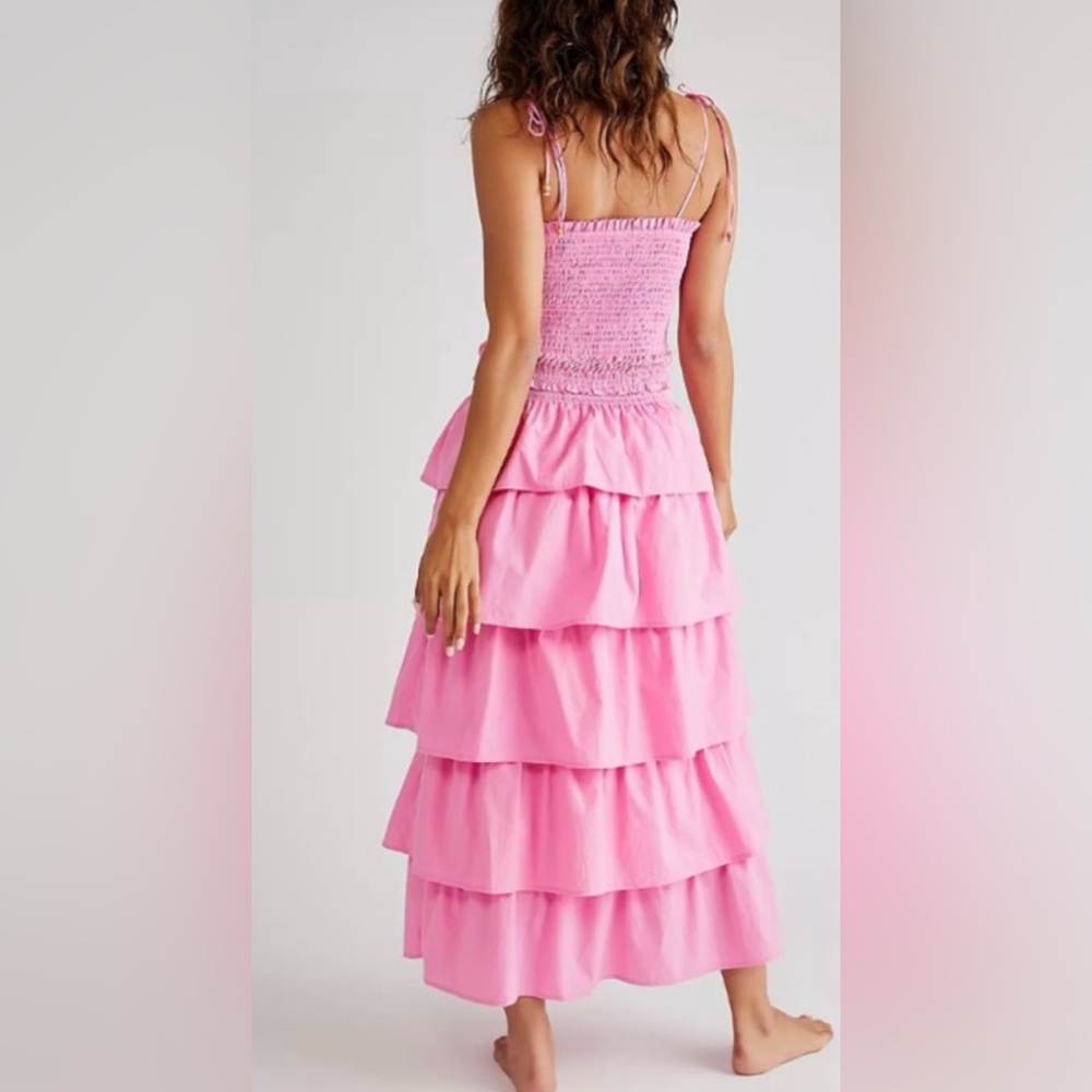Free People Pink Maxi Dress - Picture 10 of 12